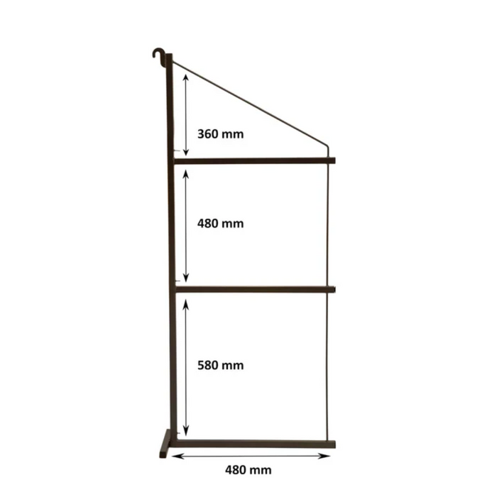 Shipping Container 3 Tier Racking / Shelving Bracket