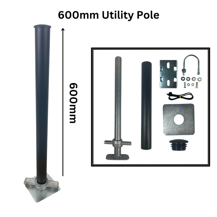 Container-Mast Für Flutlicht, CCTV Und Beleuchtungssysteme