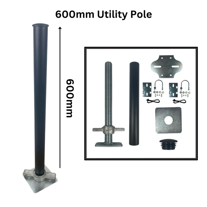 Container-Mast Für Flutlicht, CCTV Und Beleuchtungssysteme