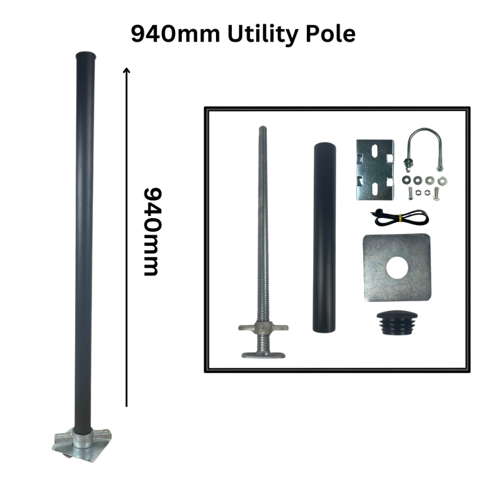 Container-Mast Für Flutlicht, CCTV Und Beleuchtungssysteme