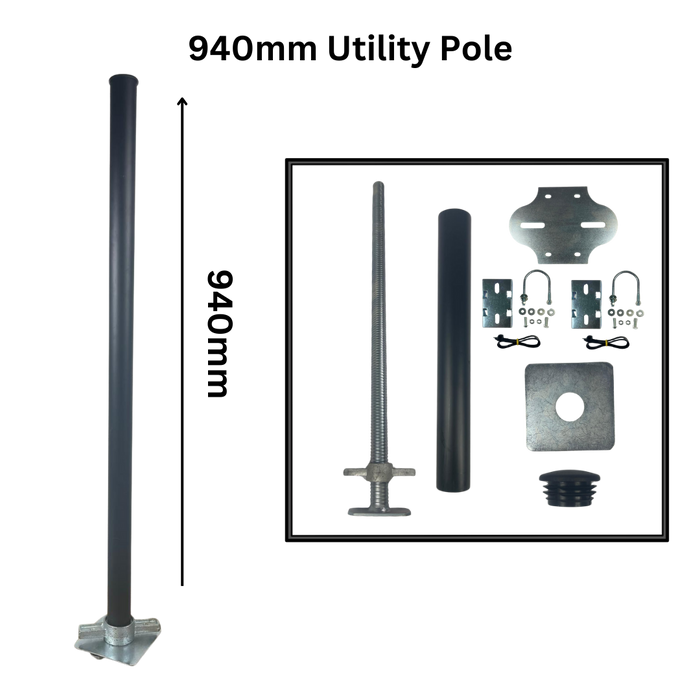 Container-Mast Für Flutlicht, CCTV Und Beleuchtungssysteme
