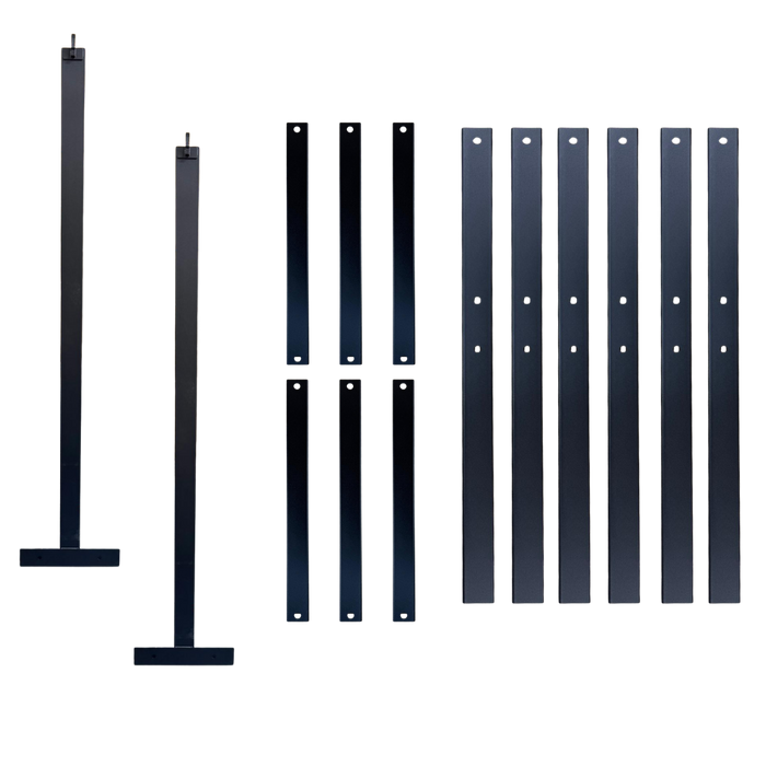 Verstellbares Regalsystem / Lagerregal für Schiffscontainer (2er-Set)