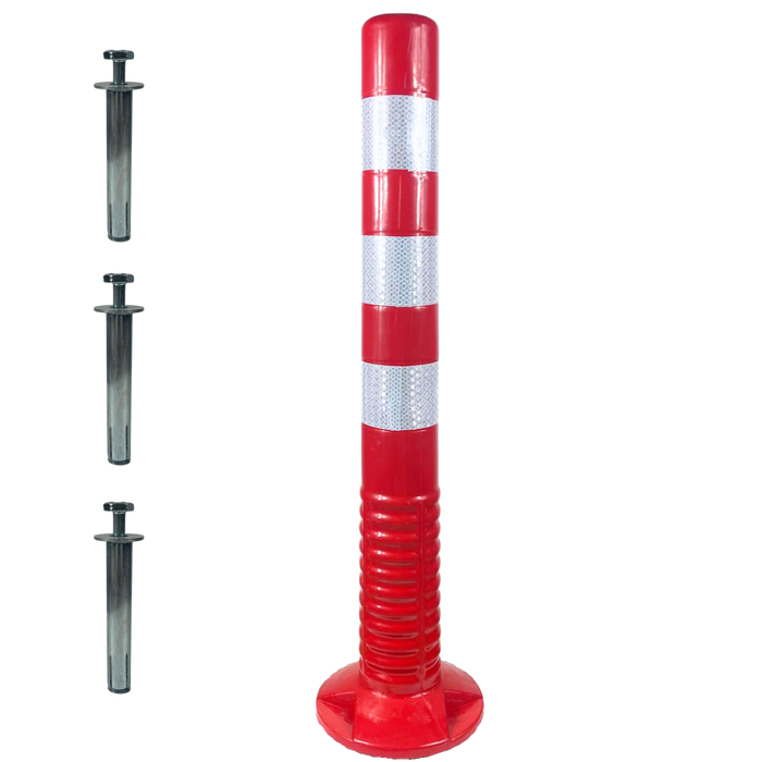 Versandcontainer Kunststoff-Bollards – 4 Farben (Einzelverkauf)