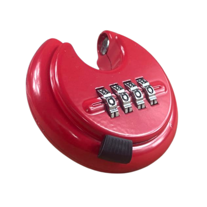 4-Stelliges Zahlenschloss Mit Geschütztem Bügel Aus Gehärtetem Stahl(70 mm)