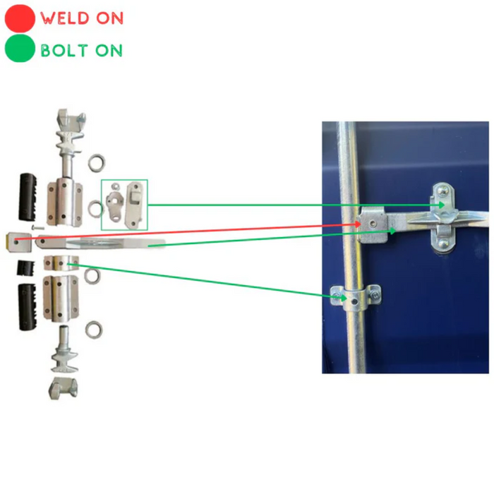 Türverriegelungs-Set Für Versandcontainer