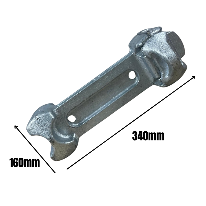 Cono de apilamiento doble para contenedores de envío