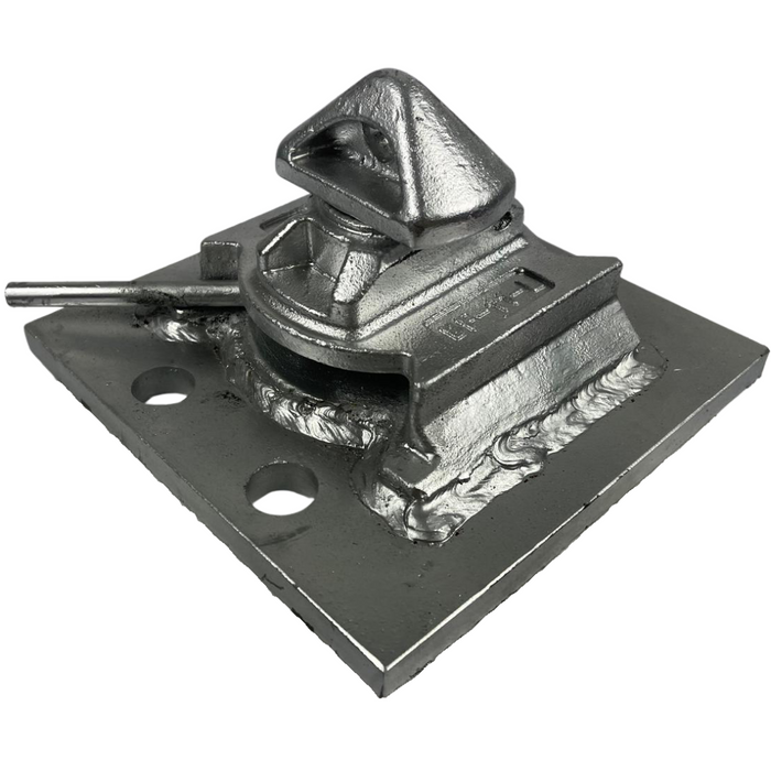 Transportcontainer-Twistlock-Befestigungsplatte Grob Verschweißt