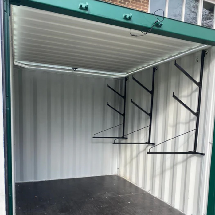 Werkbank Mit Rohrregal-Halterung