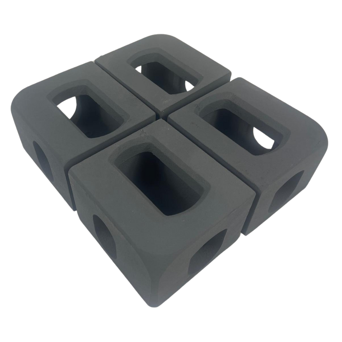 Obere Eckbeschläge für Transportcontainer Set mit 4 Stück